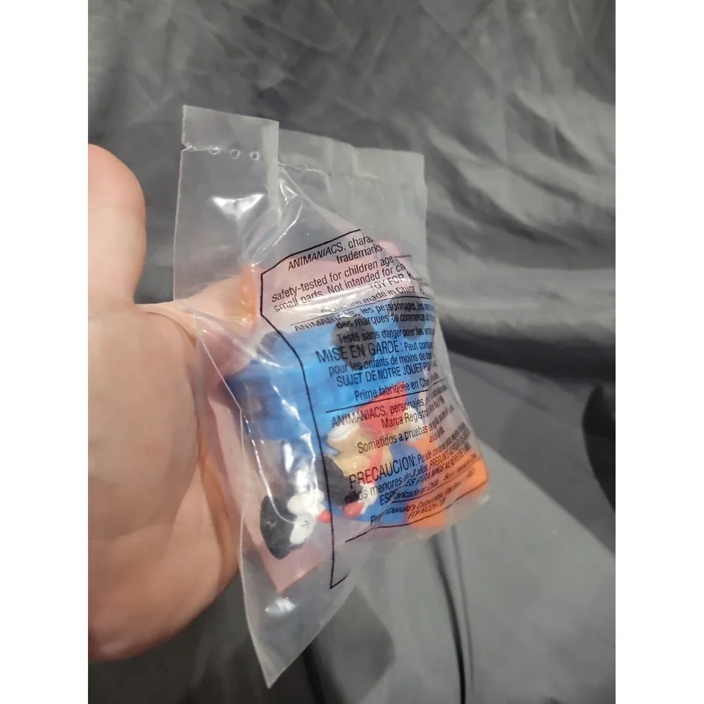 Vintage 90's McDonald's Happy Meal Toy Animaniacs Wakko & Yakko #4 Vehicle Toy